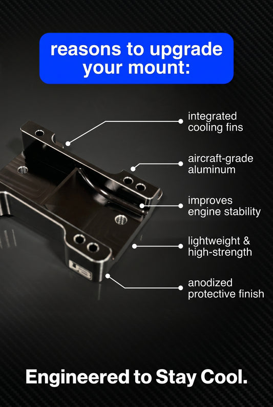 2 Stroke Motor Mount with Cooling