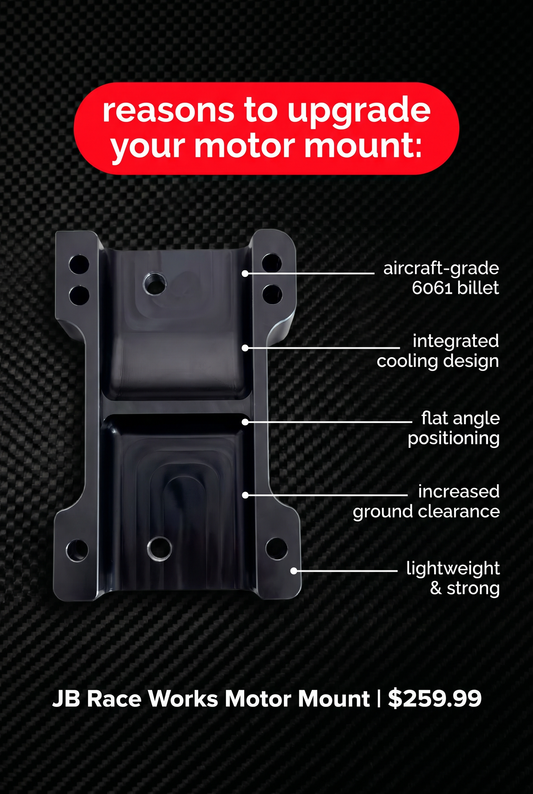 2 Stroke Motor Mount Flat
