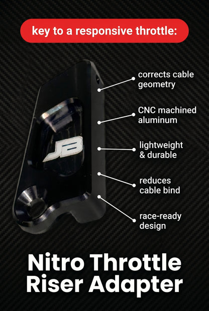 Nitro Throttle riser adapter