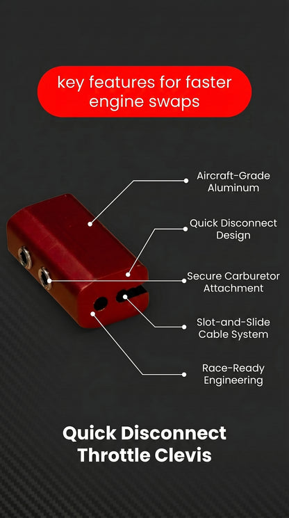 Quick Disconnect Throttle clevis