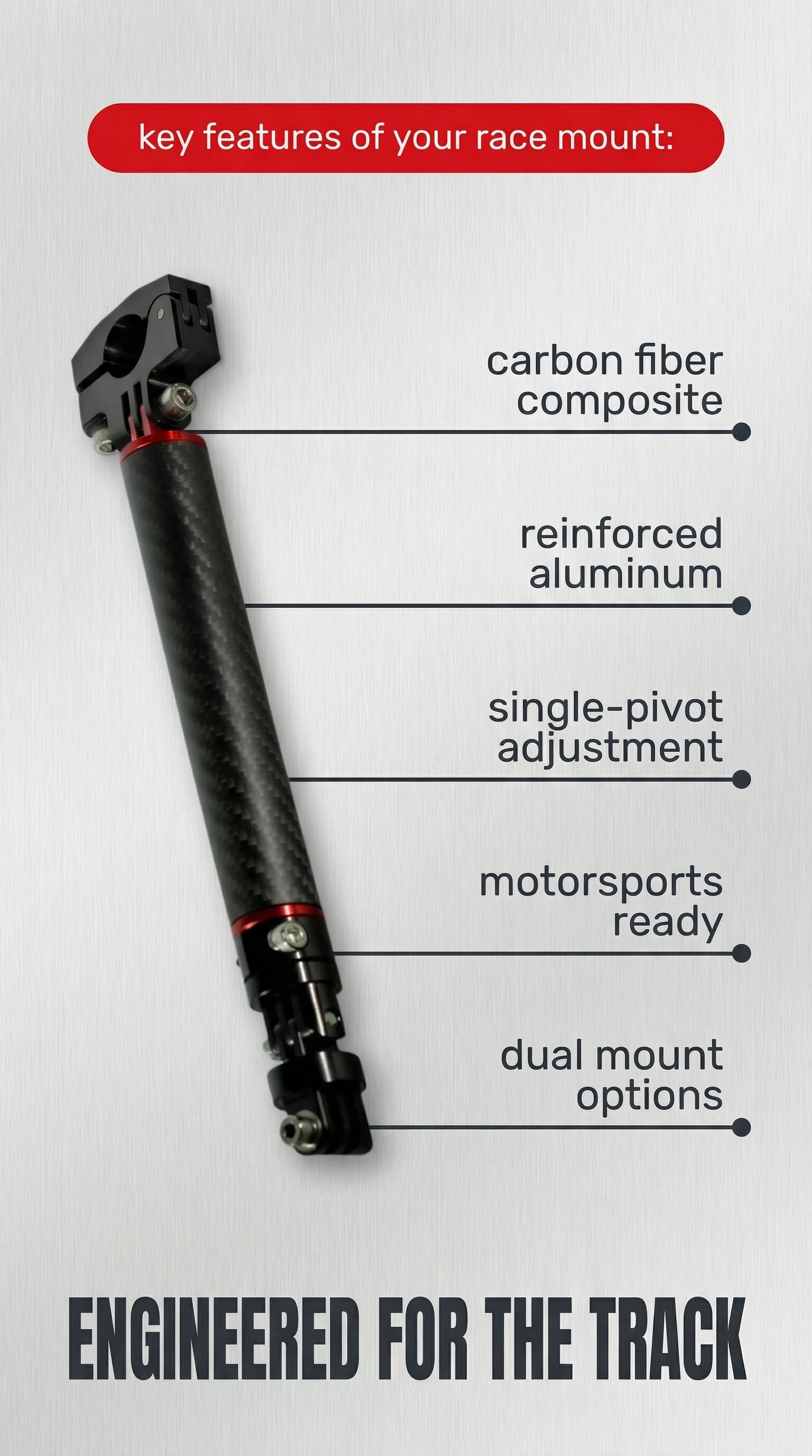 Carbon Fiber Camera Mount